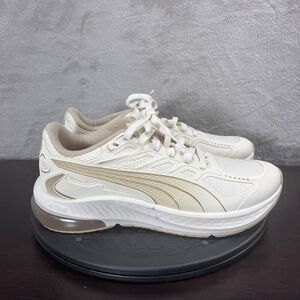 PUMA X-Cell Lightspeed Women's Size 9 Beige Lace Up Athletic Casual Shoes